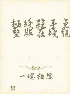 极线杀手免费完整版在线观看