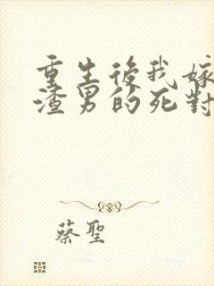 重生后我嫁给了渣男的死对头版