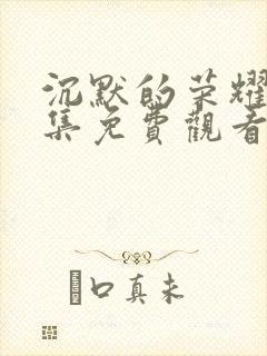 沉默的荣耀40集免费观看全集视频