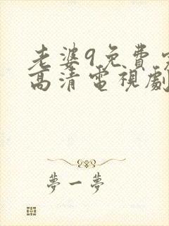 老婆9免费完整高清电视剧在线