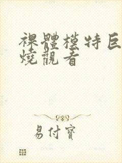 裸体模特巨臀在烧观看