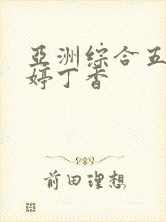 亚洲综合五月婷婷丁香