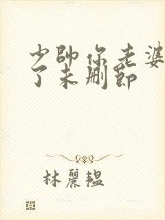 少帅你老婆又跑了未删节