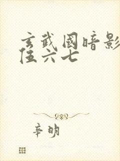 玄武国暗影刺客伍六七