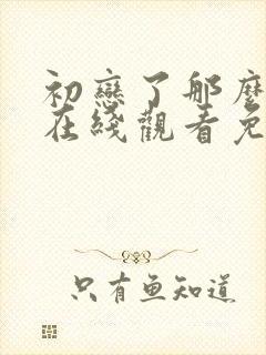 初恋了那么多年在线观看免费