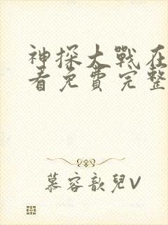 神探大战在线观看免费完整高清