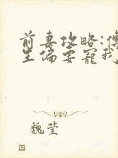 前妻攻略:傅先生偏要宠我原著封面