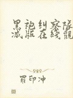 黑袍纠察队无删减版在线观看