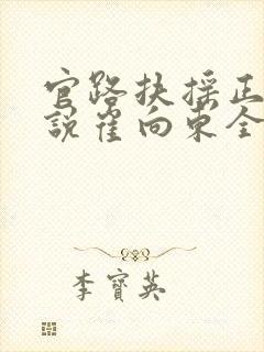 官路扶摇正版小说崔向东全本阅读