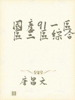 国产91一区二区三区综合封面