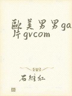 欧美男男gay片gvcom