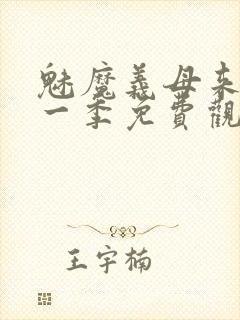 魅魔义母来了第一季免费观看全集