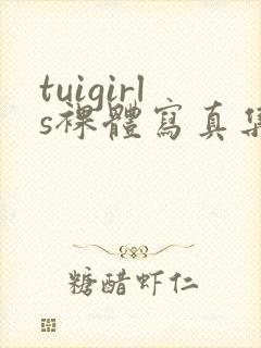 tuigirls裸体写真集封面