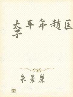 太平年赵匡胤妻子