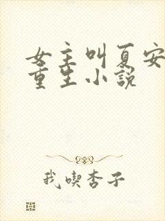 女主叫夏安安的重生小说