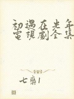 初遇在光年之外电视剧全集免费观看