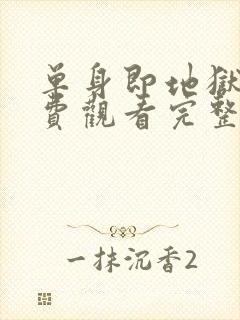 单身即地狱4免费观看完整版高清