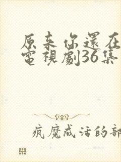 原来你还在这里电视剧36集免费