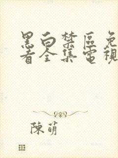 黑白禁区免费观看全集电视剧下载