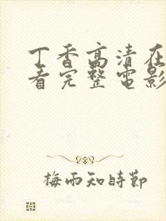 丁香高清在线观看完整电影