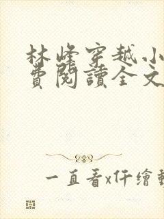 林峰穿越小说免费阅读全文最新章节