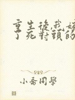 重生后,我嫁给了死对头的九叔