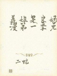 义姐是良妈妈动漫第一季免费观看全集