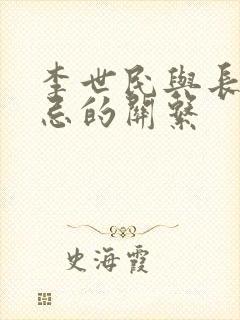 李世民与长孙无忌的关系