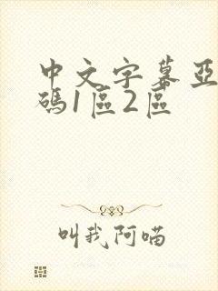 中文字幕亚洲乱码1区2区