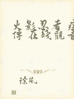 火影忍者 疾风传 在线观看