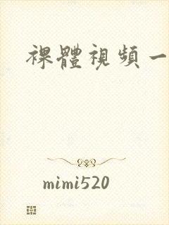 裸体视频一二区