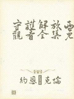 守护解放西在线观看全集免费播放封面