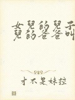 女儿的儿子叫女儿的爸爸叫什么封面