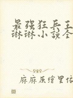 最强狂兵王猛范琳琳小说全文阅读