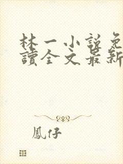 林一小说免费阅读全文最新章节