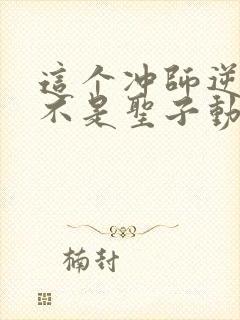 这个冲师逆徒才不是圣子动漫在线观看