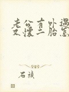 老公有外遇了我又怀二胎怎么办