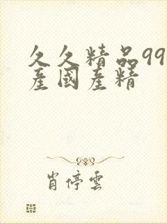 久久精品99国产国产精