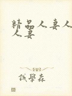 精品人妻人妻人人妻