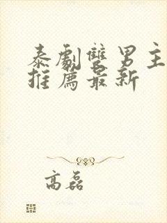 泰剧双男主泰剧推荐最新