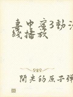 妻中蜜3动漫在线播放