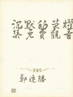 沉默的荣耀40集免费观看封面