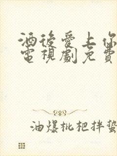 酒后爱上你泰剧电视剧免费观看