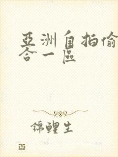 亚洲自拍偷拍综合一区