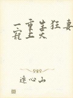 一重生狂妻大佬宠上天