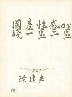 国产性感av在线一区二区三区封面