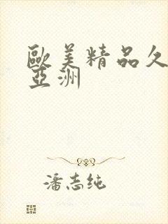 欧美精品久久久亚洲