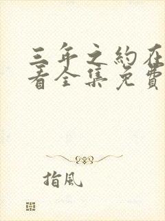 三年之约在线观看全集免费播放高清