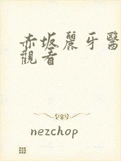 赤坂丽牙医在线观看封面