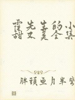 霍先生的小祖宗甜又美全集免费